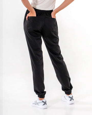 Reebok Women's Purpose Jogger With Back Pocket BLACK, L